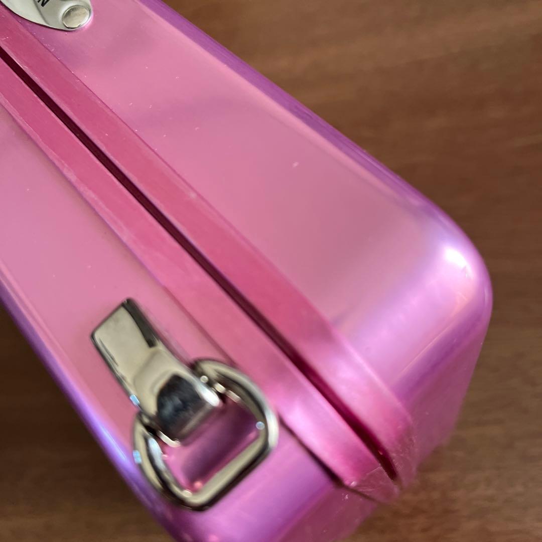 ゼロハリバートン　Sライン　ケース　ピンク　アルミ製ケース