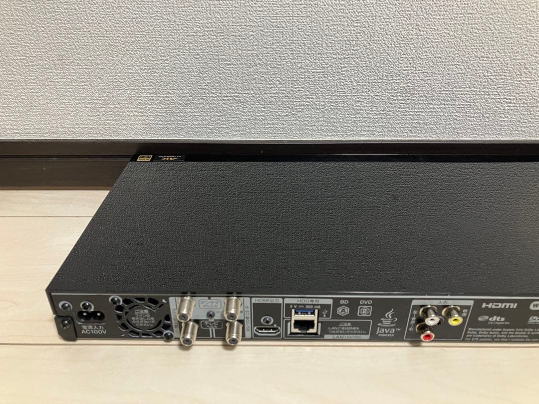 BDZ-ZW1700 本体のみ　動作品　SONY ブルーレイレコーダー