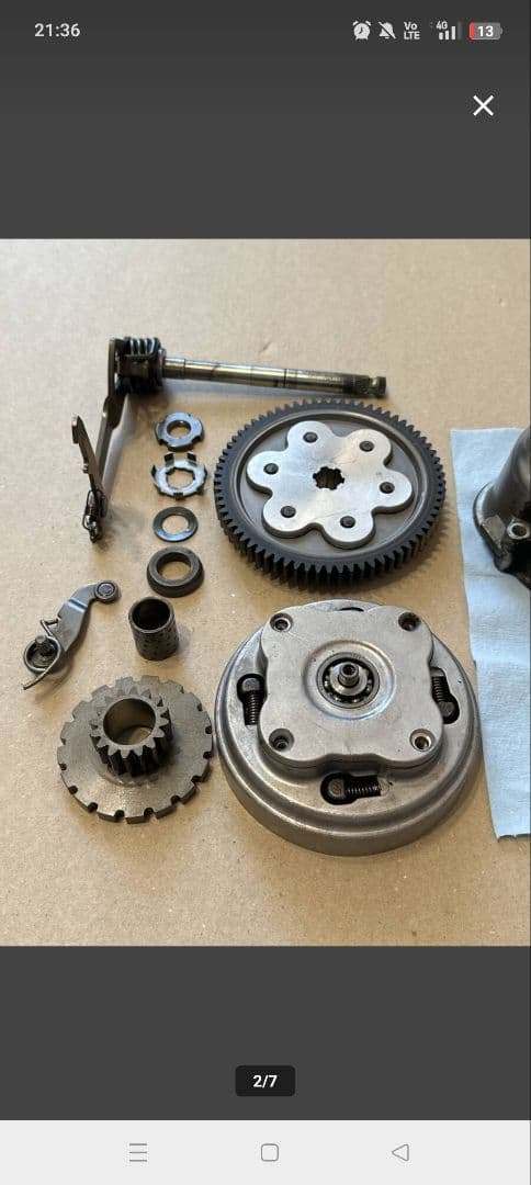 送料込み12V 5Lモンキークラッチ周り一式セット