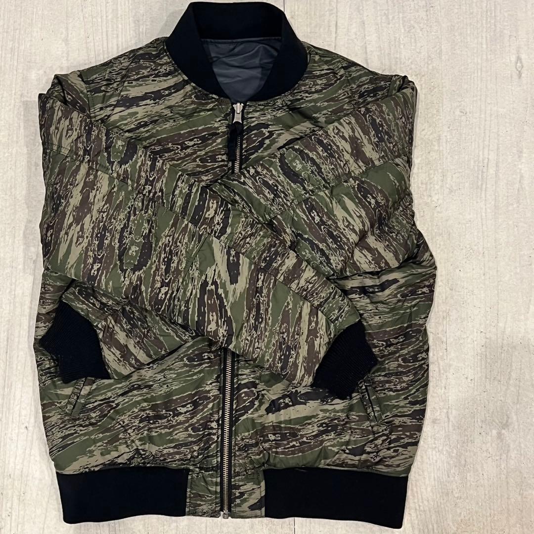 美品 BACK CHANNEL MA-1 JACKET リバーシブル　日本製