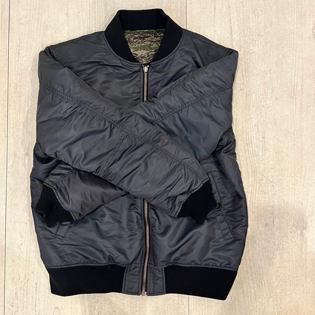 美品 BACK CHANNEL MA-1 JACKET リバーシブル　日本製