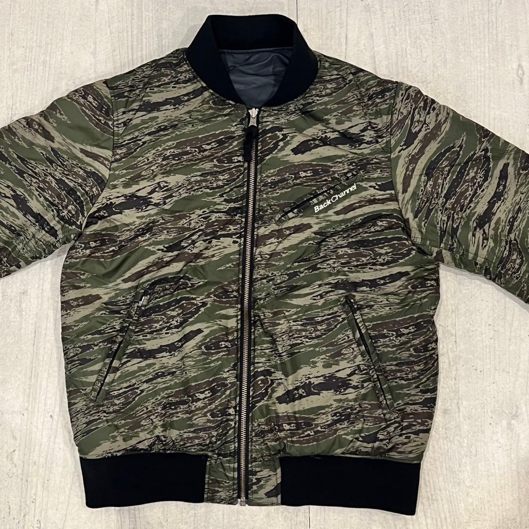 美品 BACK CHANNEL MA-1 JACKET リバーシブル　日本製