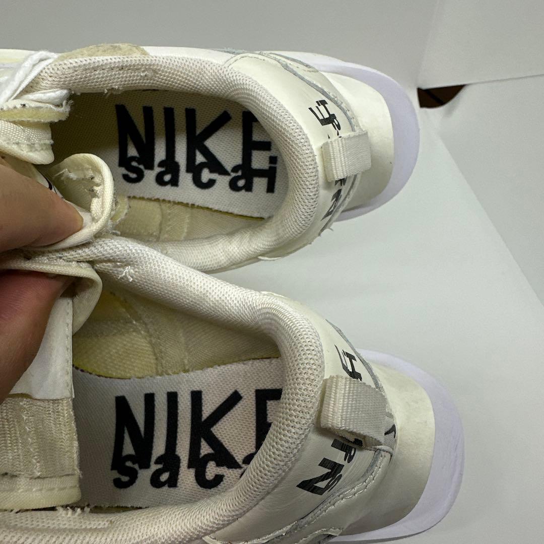 sacai × Nike Vapor Waffle ホワイトガム 23cm