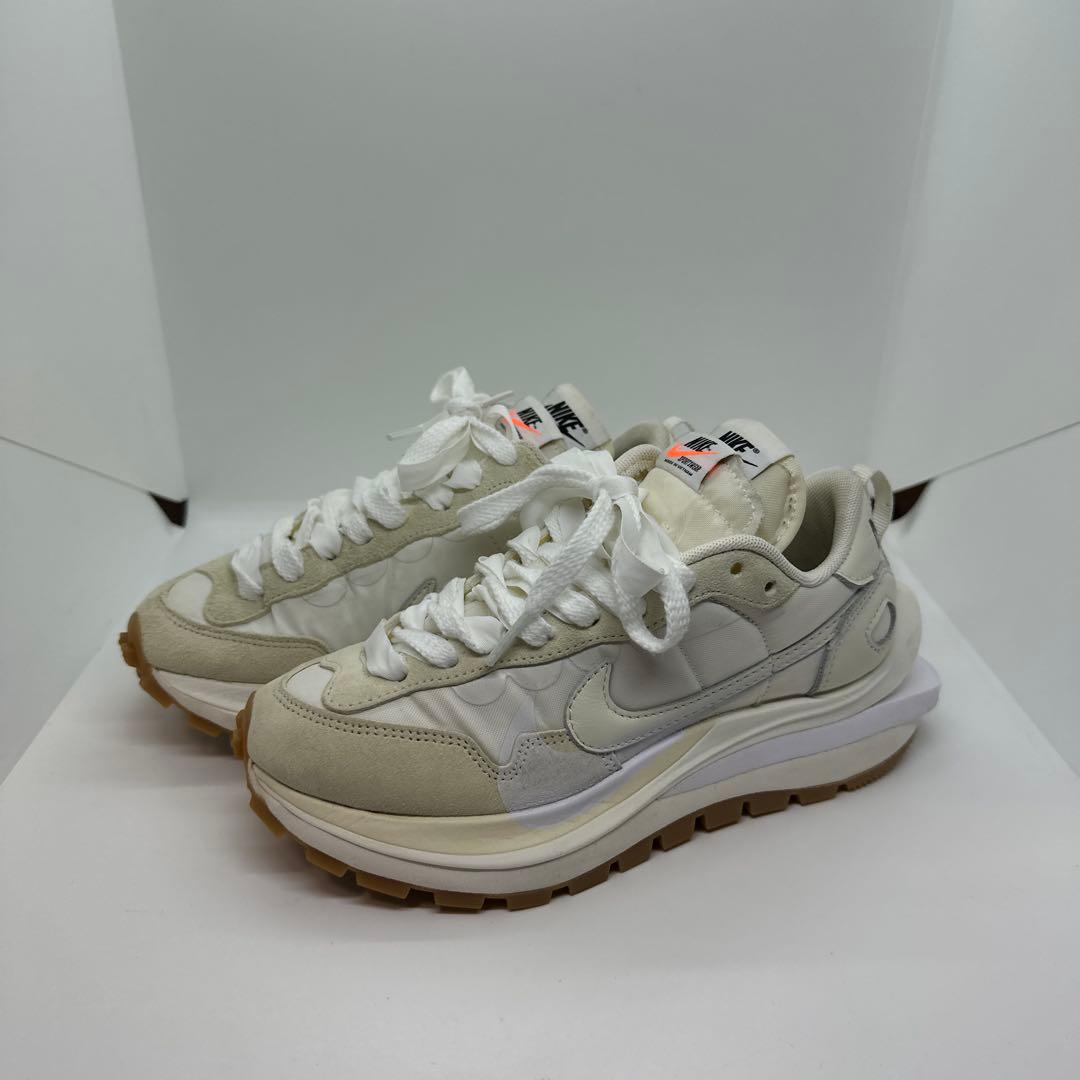 sacai × Nike Vapor Waffle ホワイトガム 23cm
