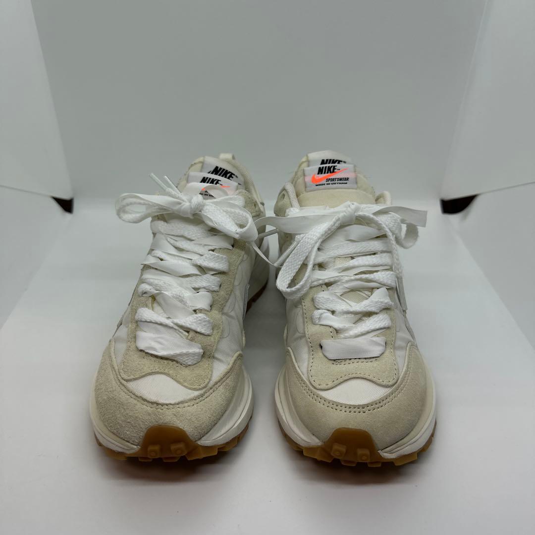 sacai × Nike Vapor Waffle ホワイトガム 23cm