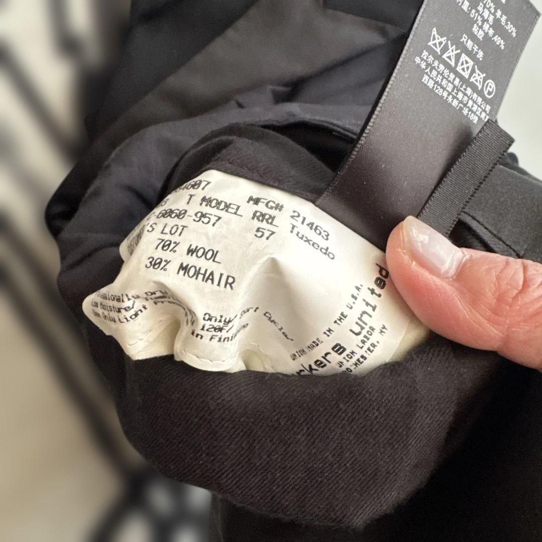 DOUBLE RL タキシードモヘアジャケット ダブルアールエルRRL rrl
