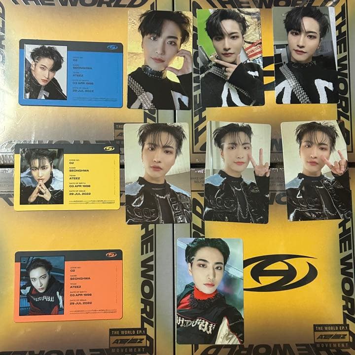 ソンファ MOVEMENT 封入 トレカ セット