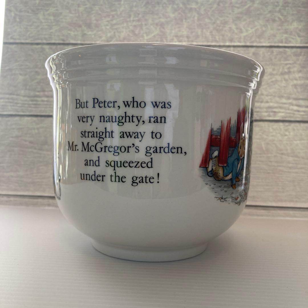 トイプーのまーくん ピーターラビット　ボウルポット２点セット