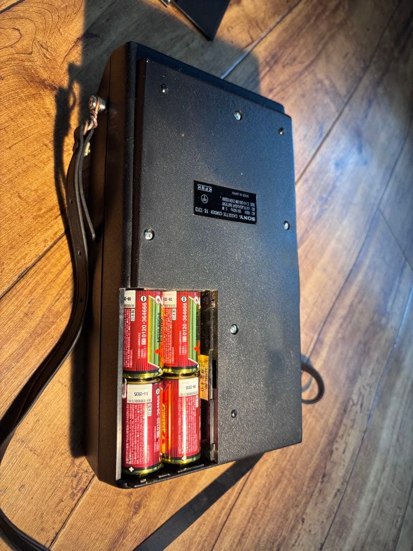 昭和レトロ 実働 SONY カセットコーダー TC-1313
