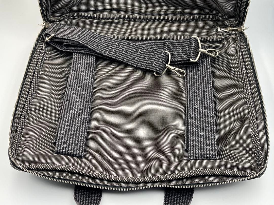 HERMES エルメス ビジネスバッグ 2way グレー エールライン