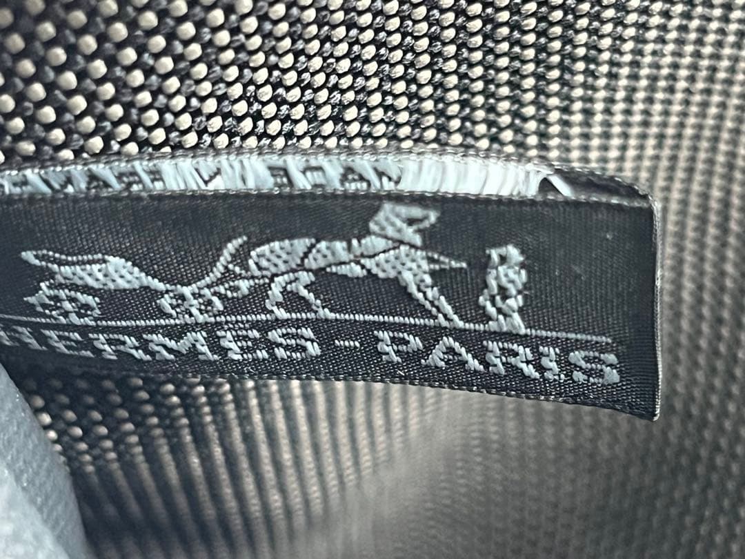 HERMES エルメス ビジネスバッグ 2way グレー エールライン