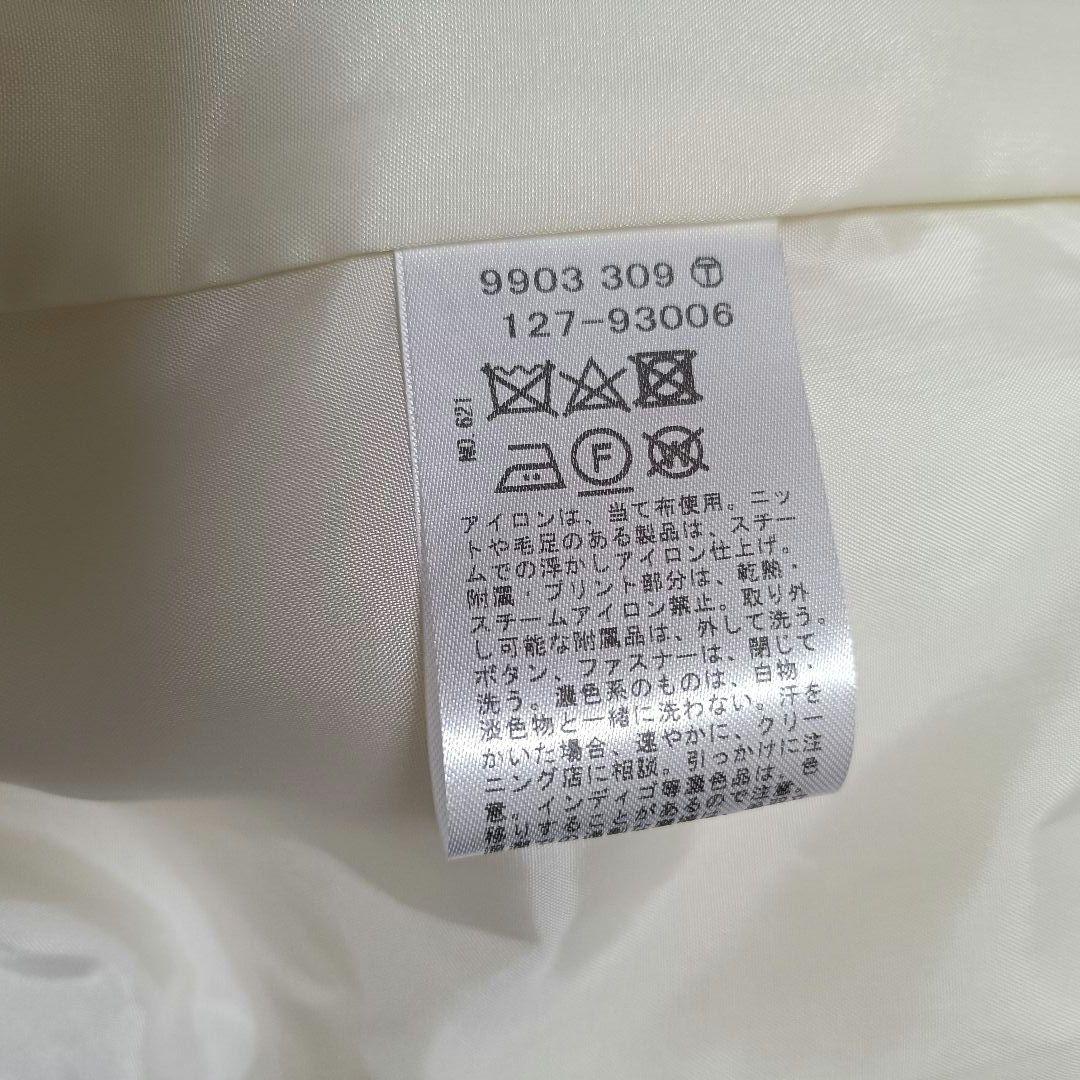 新品 INDIVI アウター コート 高級素材 ウール 羊毛 カシミヤ 38