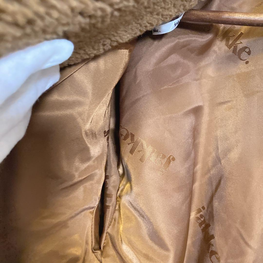 【あなばら　いづみ】jakke ジャッキー　36 テディベア キャメル