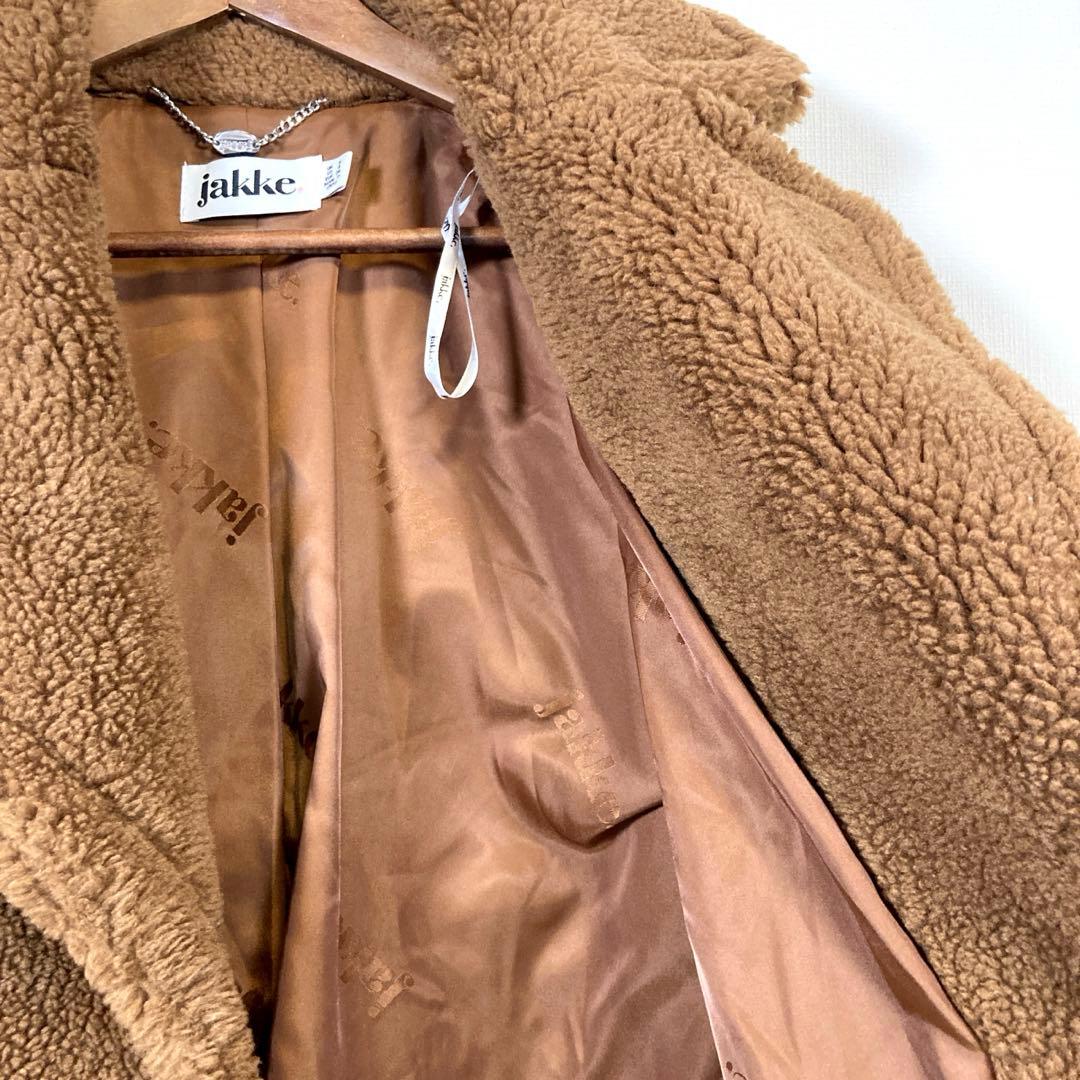 【あなばら　いづみ】jakke ジャッキー　36 テディベア キャメル