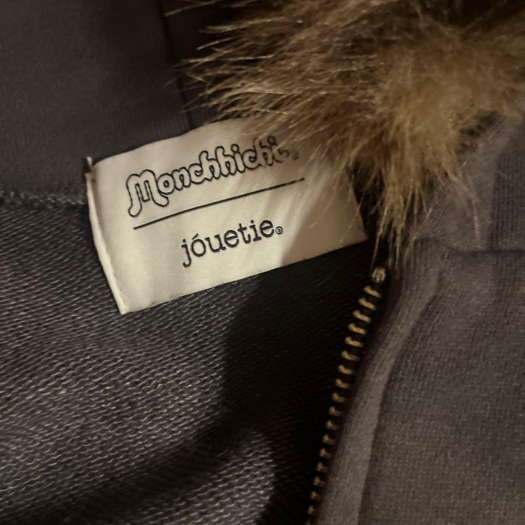 モンチッチ jouetie ファー付きパーカー