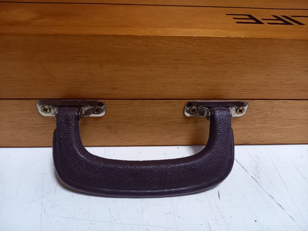 美品　OUTDOOR LIFE　ウッド　キャンピング　テーブル　チェア　セット