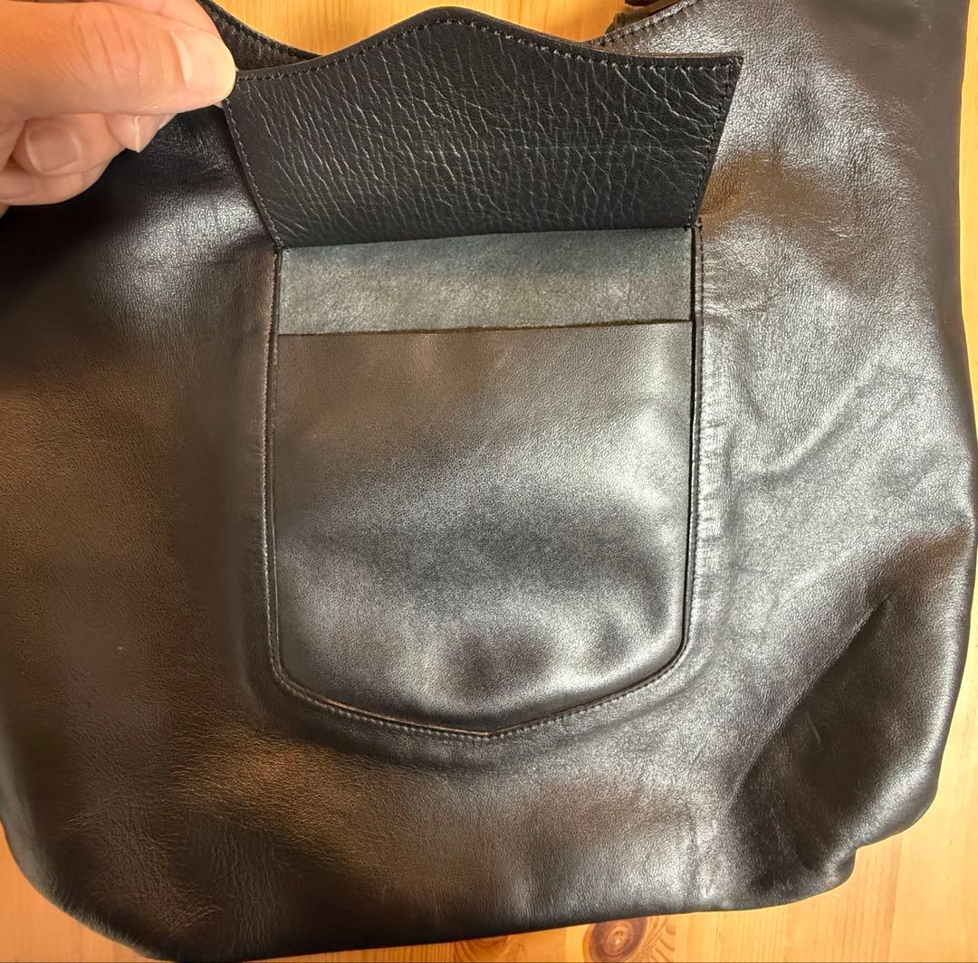 NICENESS LOWE MIDI ホースレザーNNショルダーバッグ