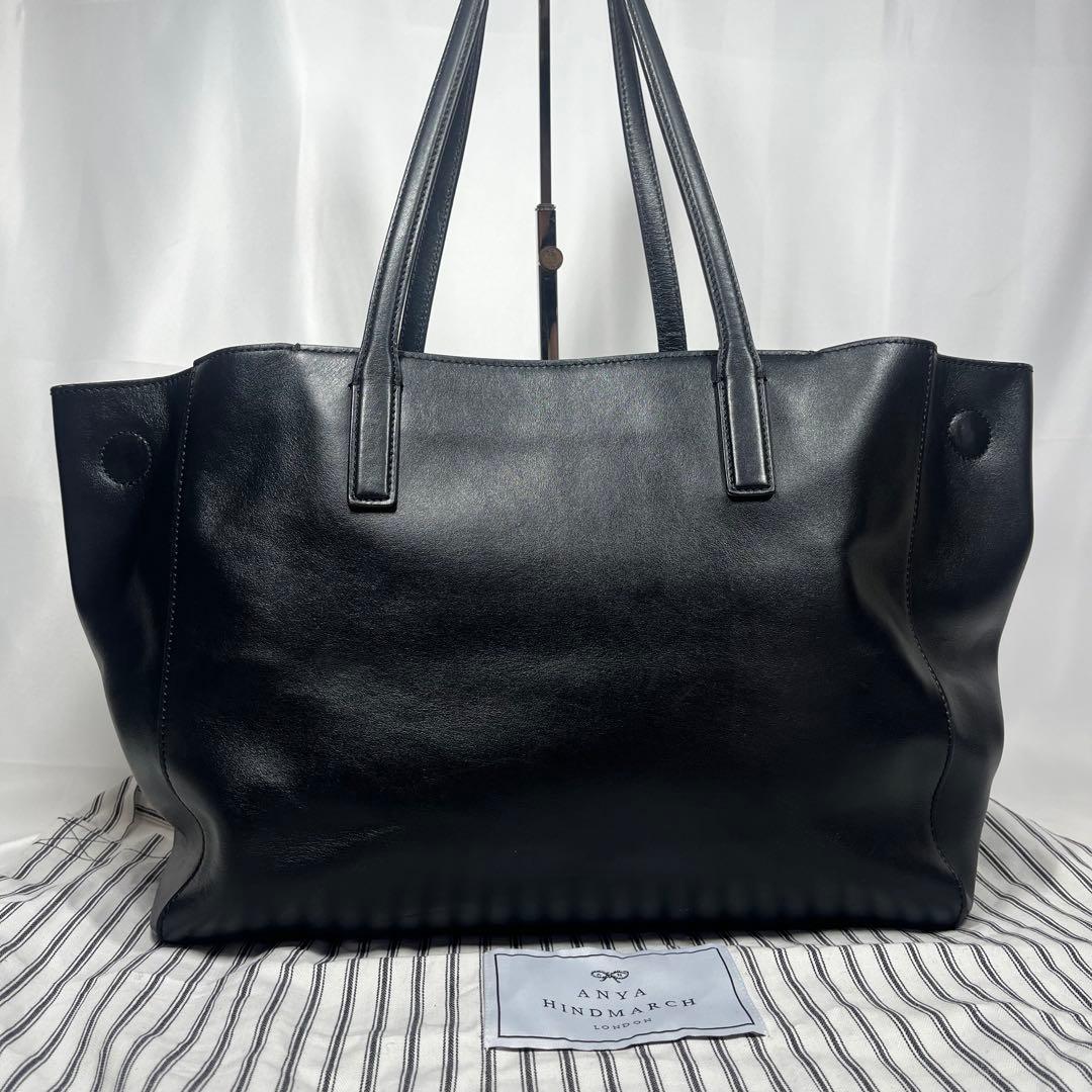 ✨人気✨アニヤハインドマーチ スマイリー 大容量　A4可 トートバッグ スマイル