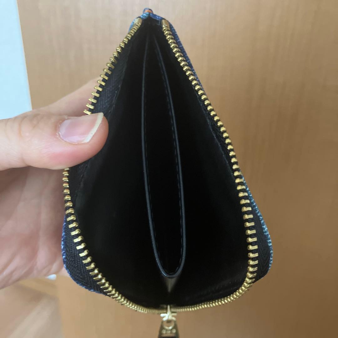 コムデギャルソン　L字ウォレット　デニムポケット