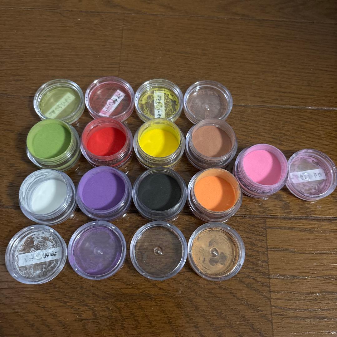 【新品未開封含む】フルーリア　アクリルパウダー　アクリルリキッド　カラーパウダー
