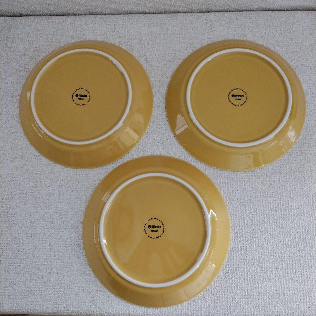 ☆ イッタラ ★ ティーマ プレート 21cm ハニー　3枚セット