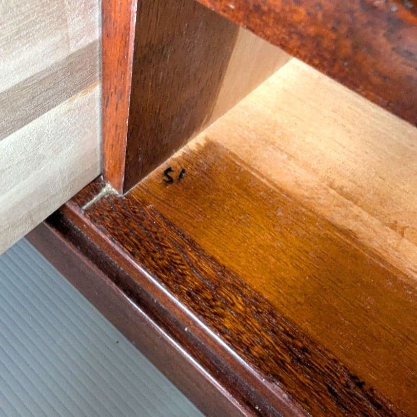 カリモク　karimoku　サイドボード　キャビネット　棚　オールド