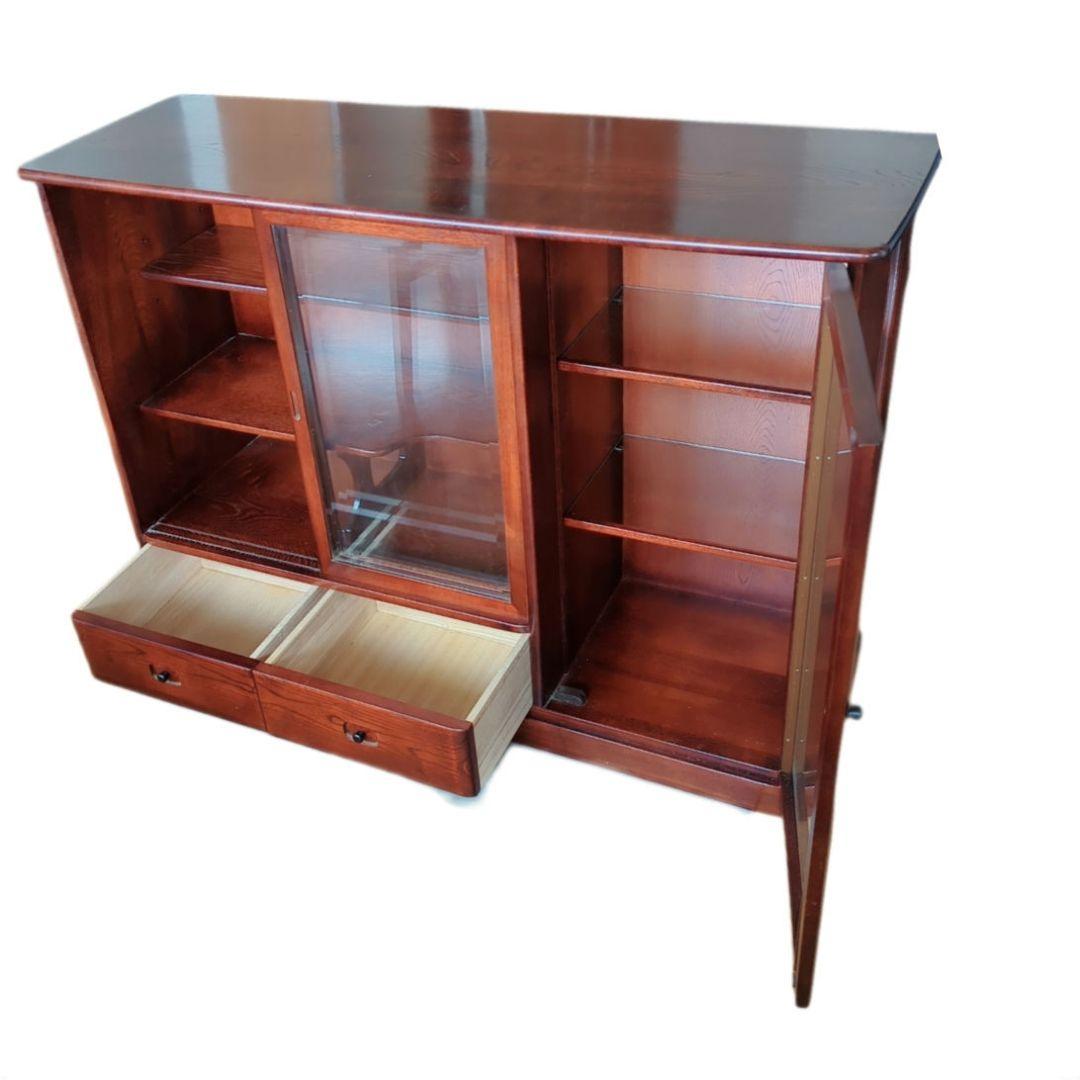 カリモク　karimoku　サイドボード　キャビネット　棚　オールド