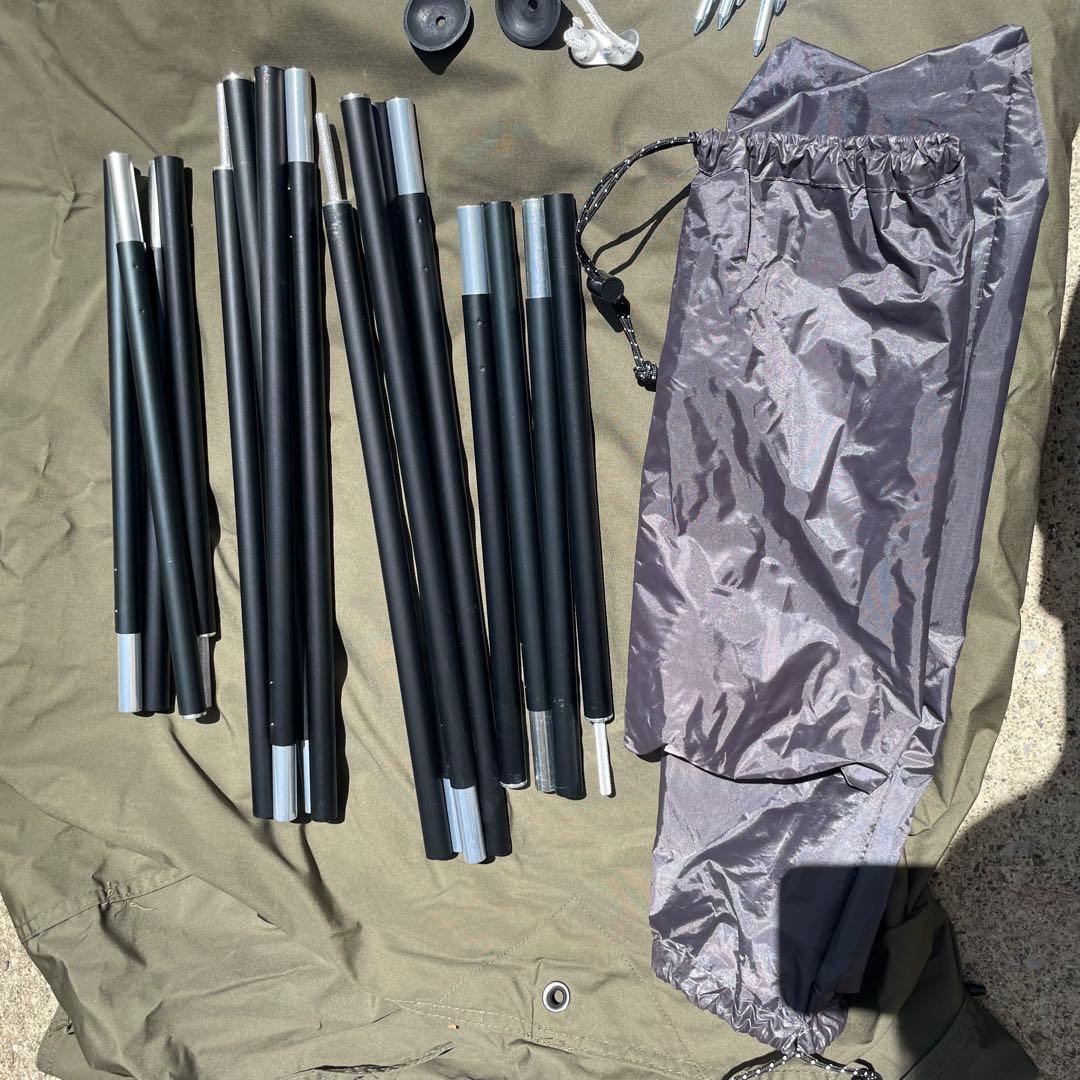 FUTURE FOX FOXBASE ポリコットン　TC ソロキャンプ　1人用