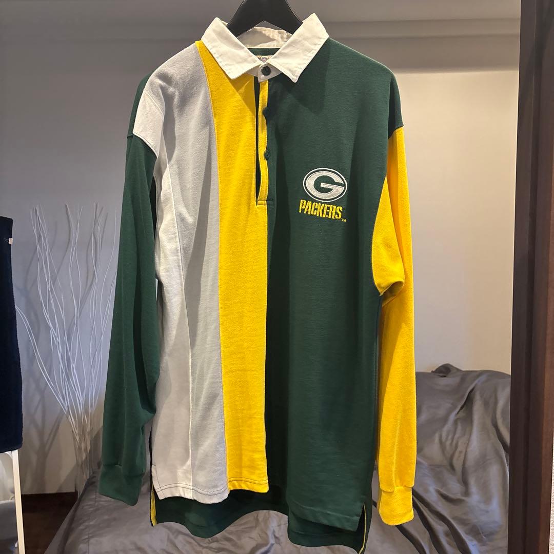 グリーンベイ・パッカーズ ラガーシャツ XL