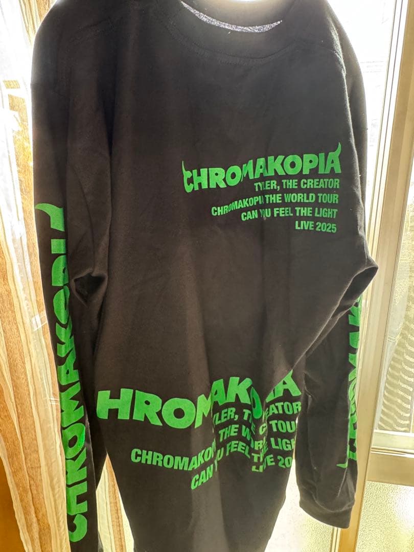 Tyler,The Creator CHROMAKOPIA ツアー ロンT