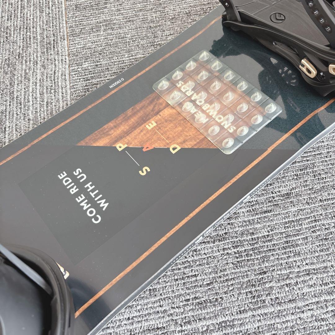 24ほぼ未使用❗️超豪華❗️HEAD×FLUX メンズスノーボードセット★149cm