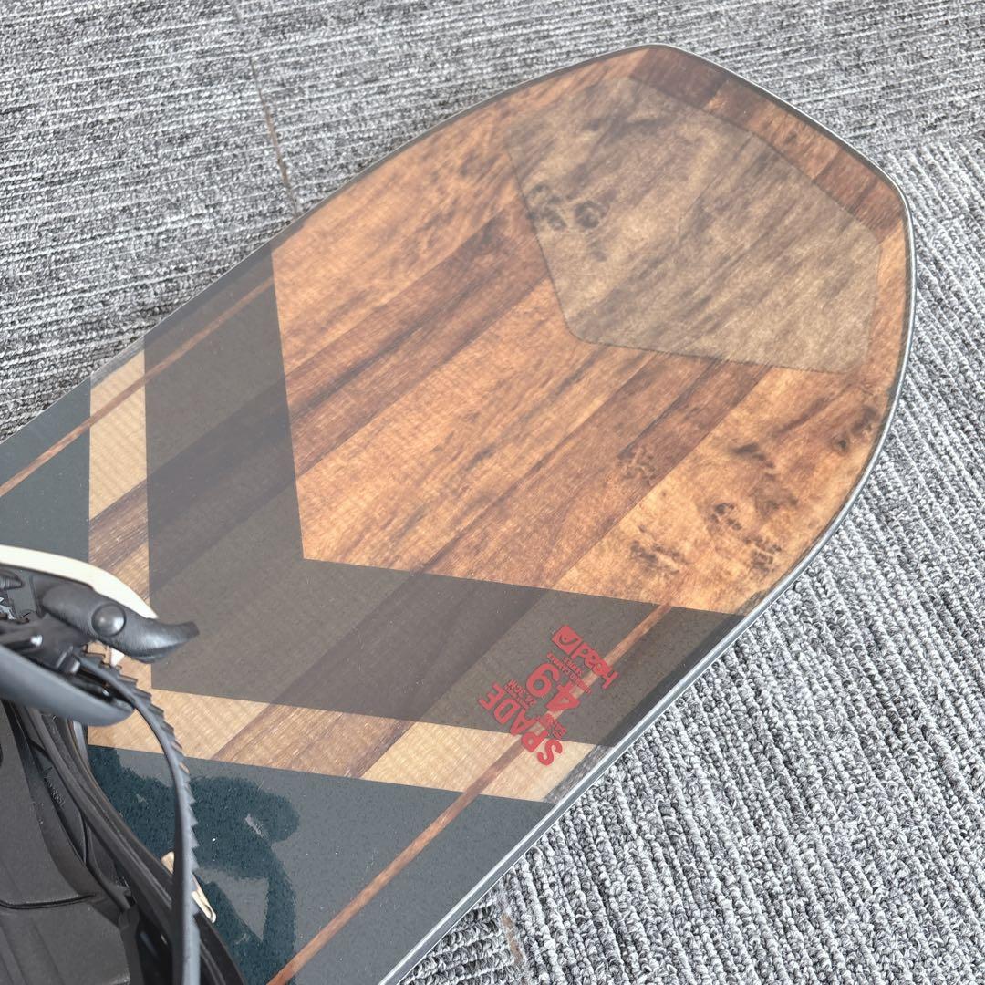 24ほぼ未使用❗️超豪華❗️HEAD×FLUX メンズスノーボードセット★149cm