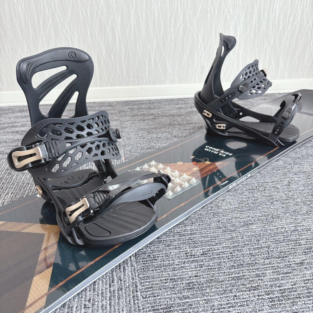 24ほぼ未使用❗️超豪華❗️HEAD×FLUX メンズスノーボードセット★149cm