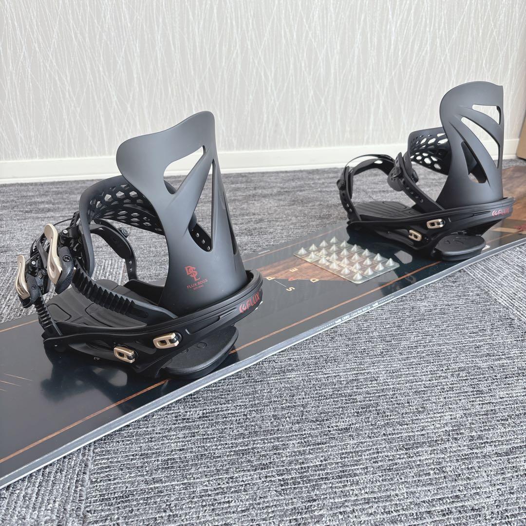 24ほぼ未使用❗️超豪華❗️HEAD×FLUX メンズスノーボードセット★149cm