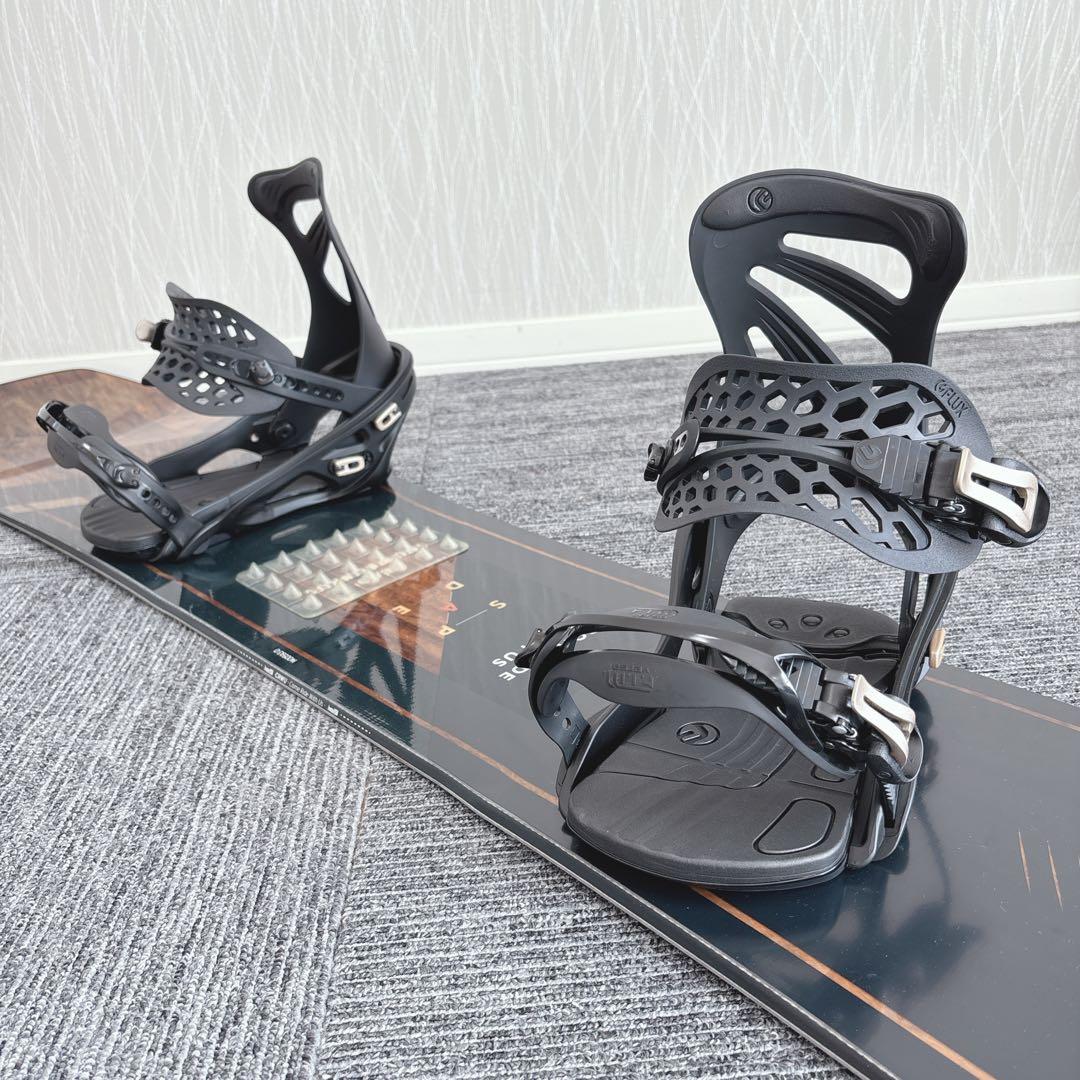 24ほぼ未使用❗️超豪華❗️HEAD×FLUX メンズスノーボードセット★149cm