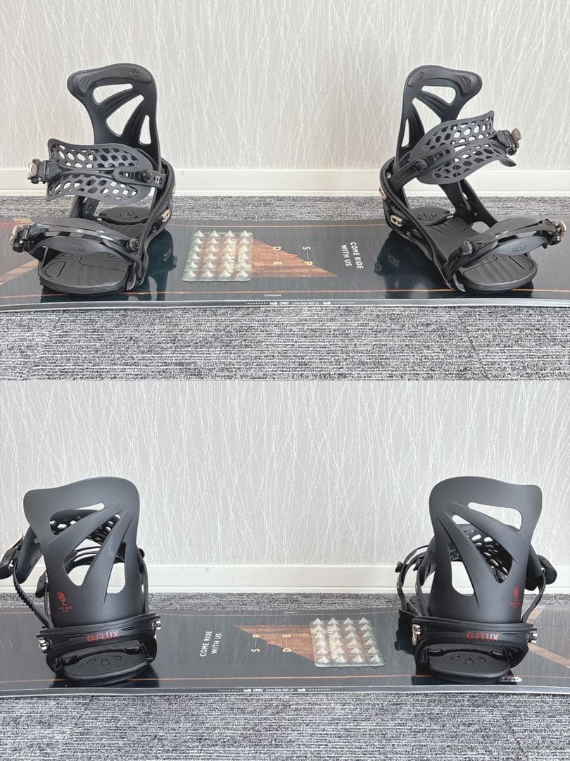 24ほぼ未使用❗️超豪華❗️HEAD×FLUX メンズスノーボードセット★149cm