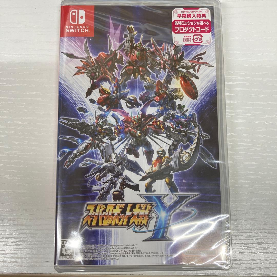 新品★早期購入特典付★スーパーロボット大戦Y Nintendo Switch