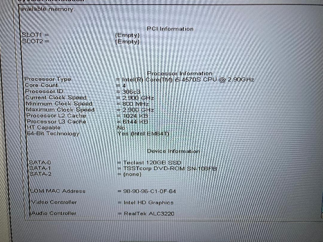 Windowsデスクトップ Dell OptiPlex9020 i5/8GB/SSD120GB Win11
