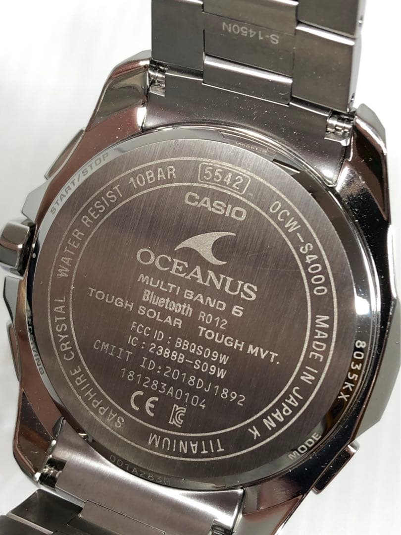 CASIO OCEANUS カシオ オシアナス OCW-S4000