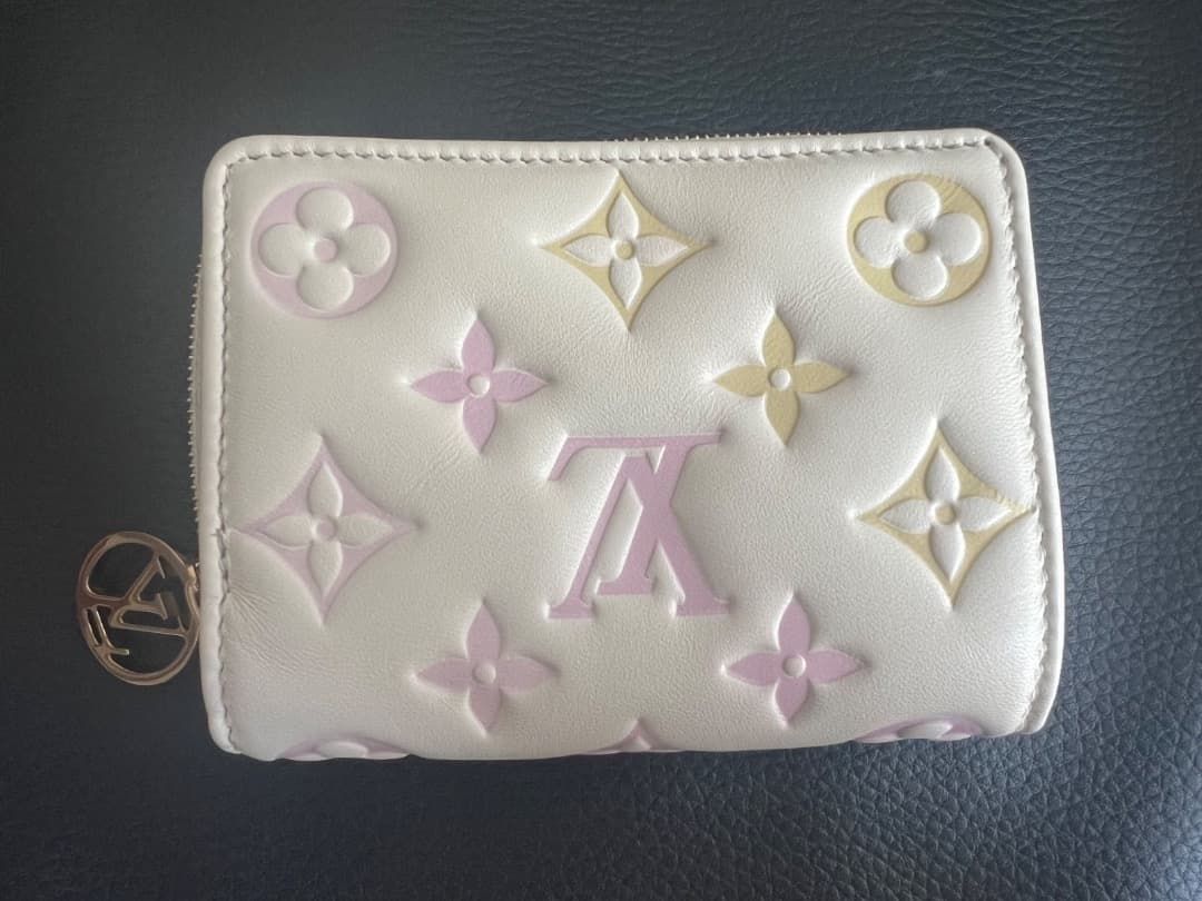 【とっぴー】ルイヴィトン ポルトフォイユ・ルーM25601ドリームベージュ