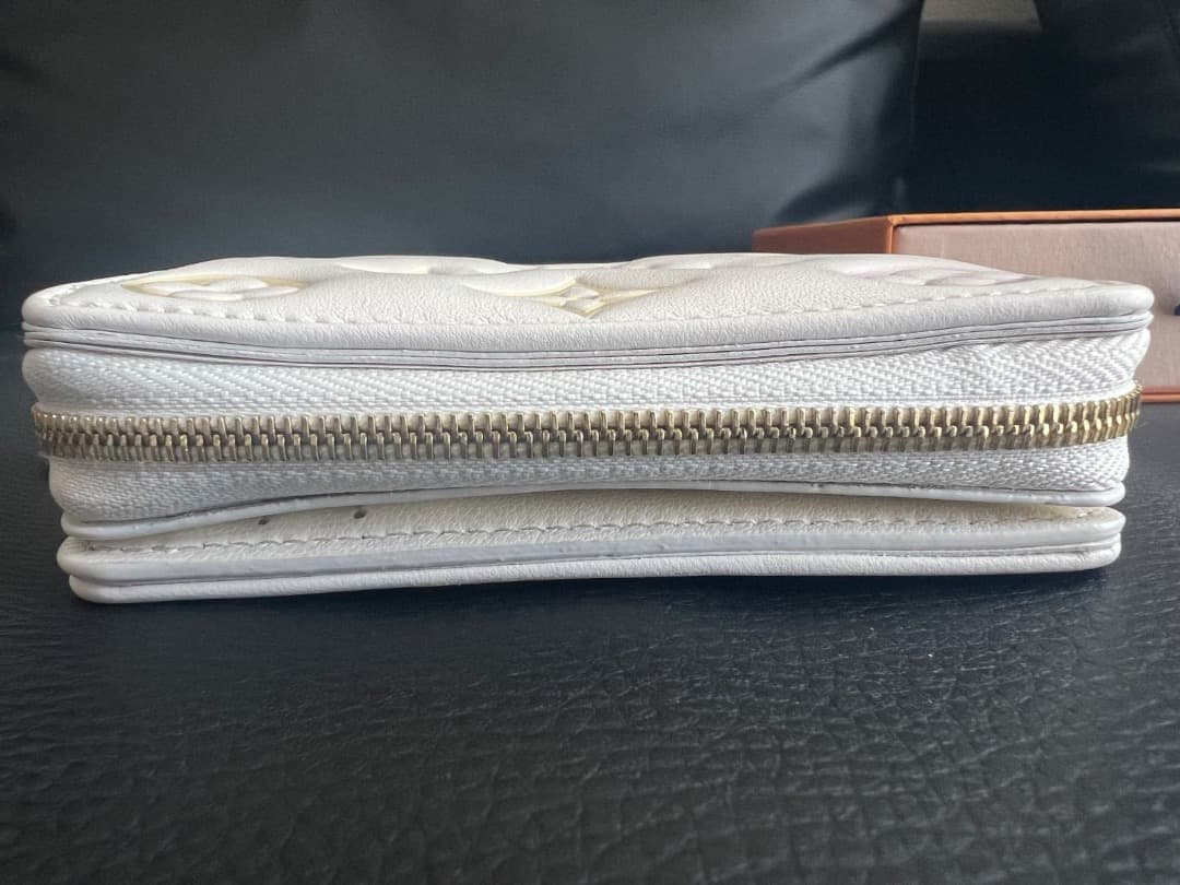 【とっぴー】ルイヴィトン ポルトフォイユ・ルーM25601ドリームベージュ