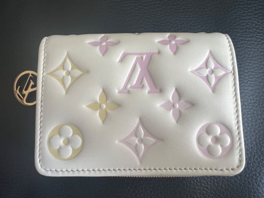 【とっぴー】ルイヴィトン ポルトフォイユ・ルーM25601ドリームベージュ