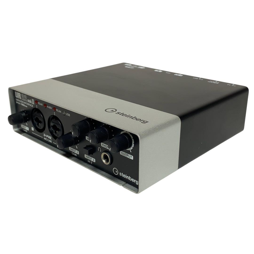 極上美品　steinberg オーディオインターフェース UR22mkII