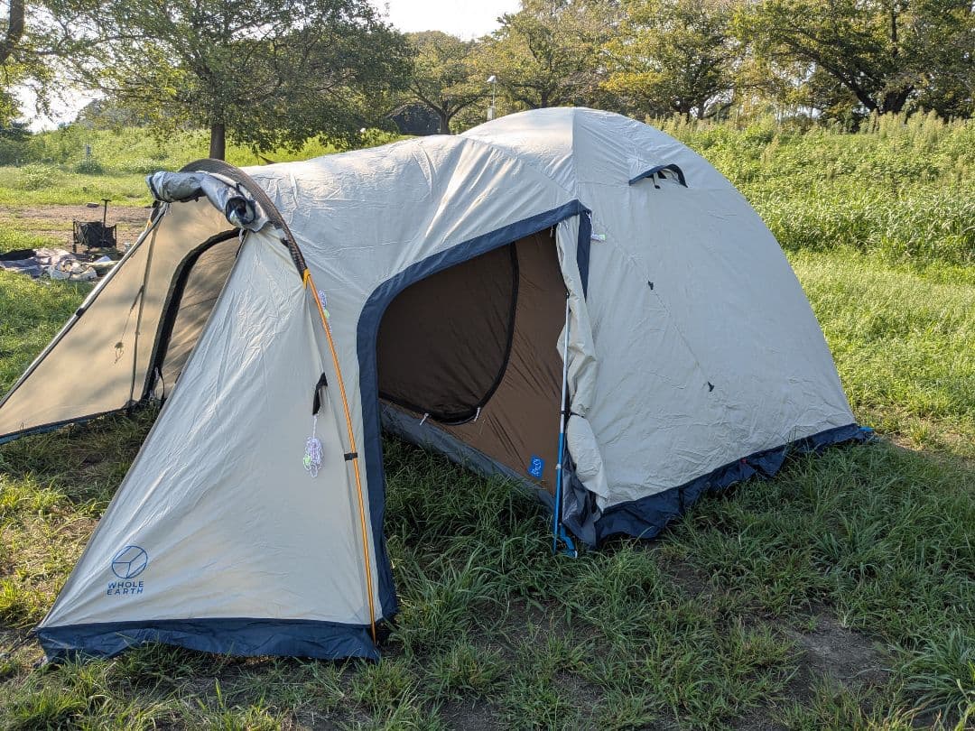 WHOLE EARTH　アースドーム240　グランドシート、フロアマット付