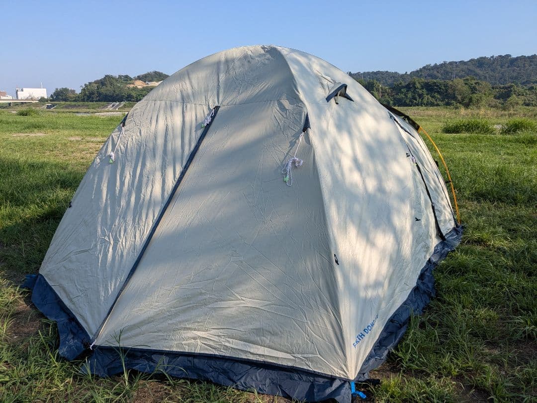 WHOLE EARTH　アースドーム240　グランドシート、フロアマット付