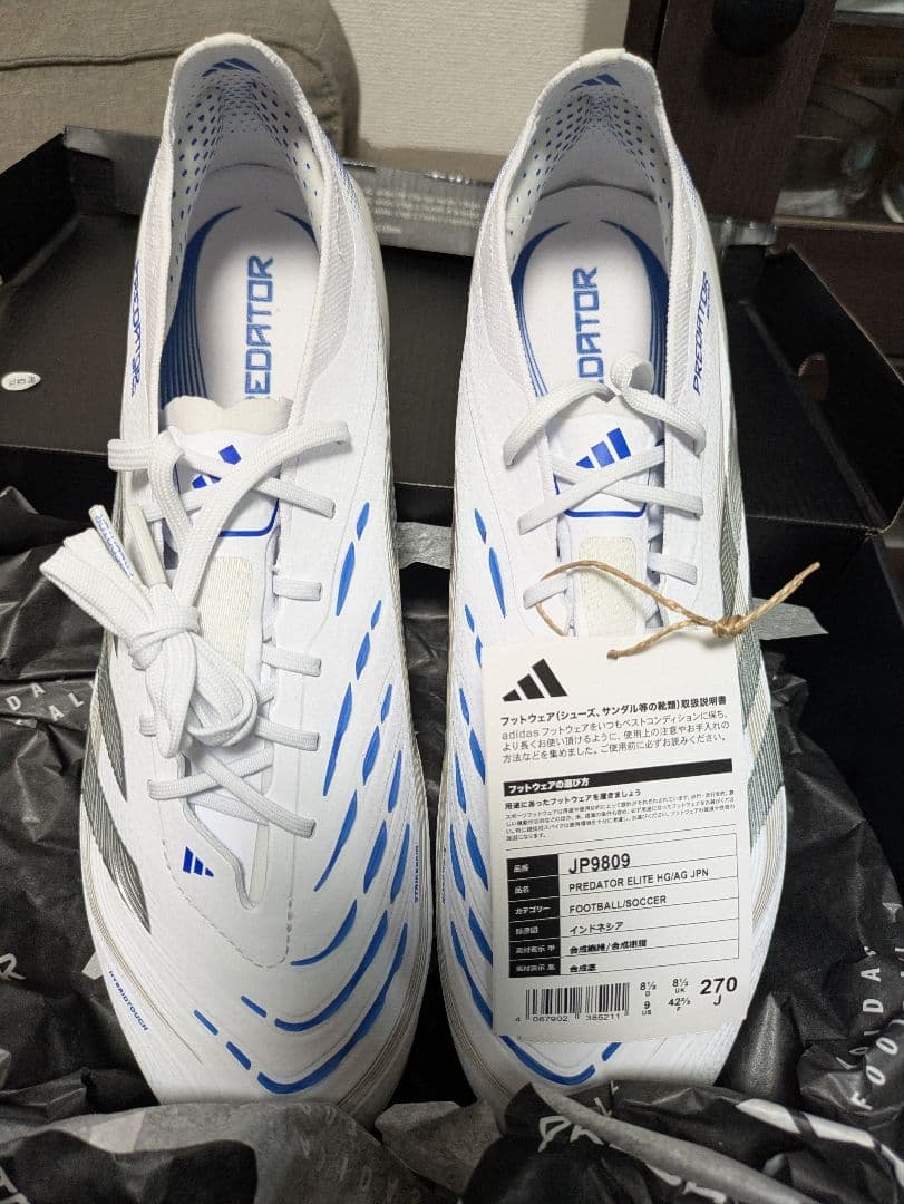 【新品未使用】プレデター ELITE HG/AG ジャパン / 土・人工芝用
