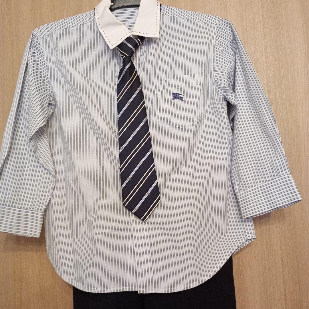 w*1様 最終値下げ　バーバリー 男の子フォーマルスーツ4点セット(110)