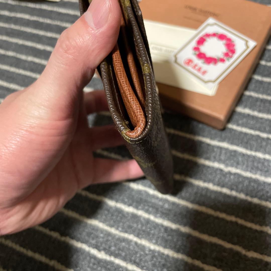 Louis Vuitton 二つ折り財布 ブラウン モノグラム
