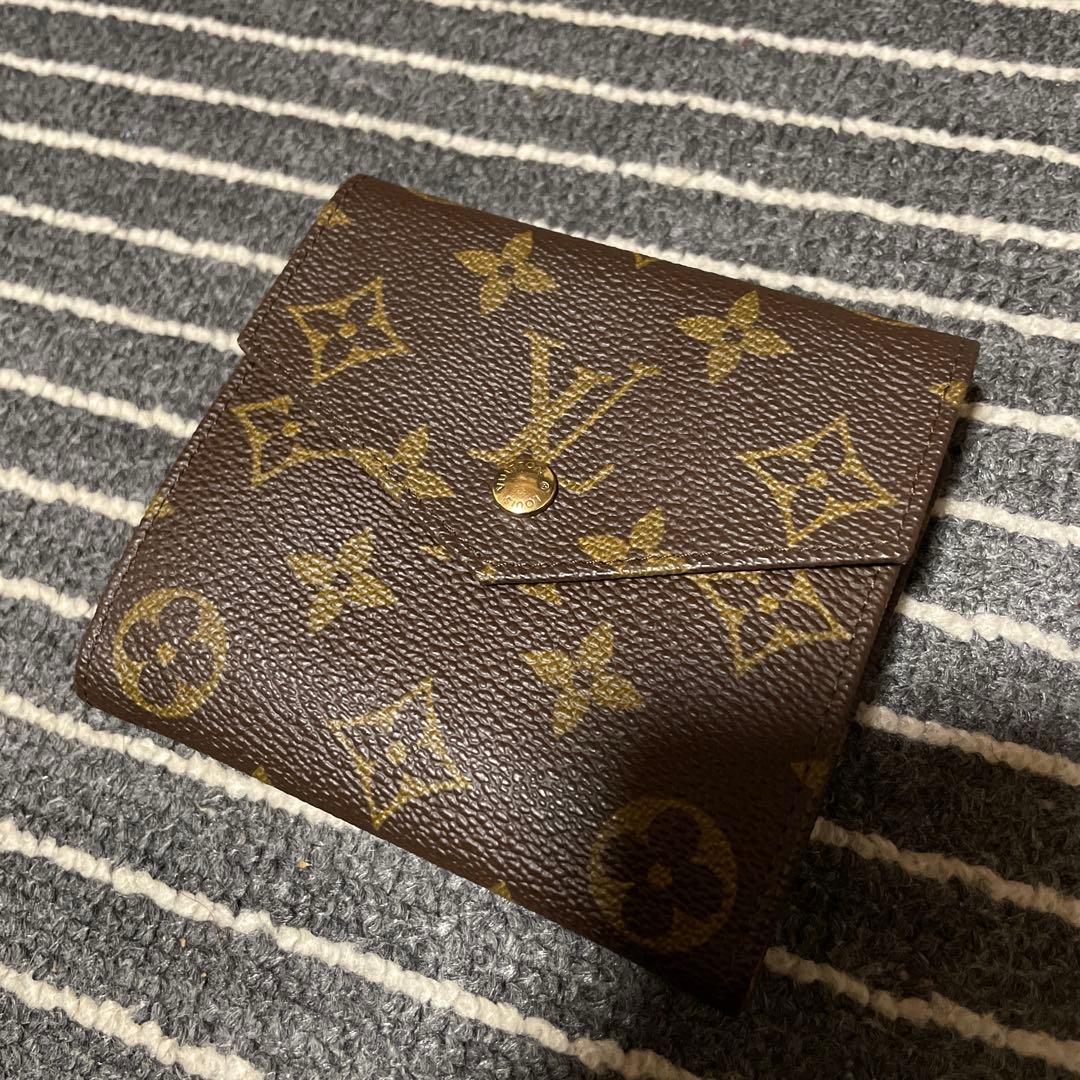 Louis Vuitton 二つ折り財布 ブラウン モノグラム