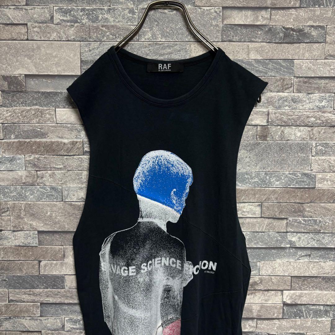 トップス RAF BY RAF SIMONS 06SS Printed tank top